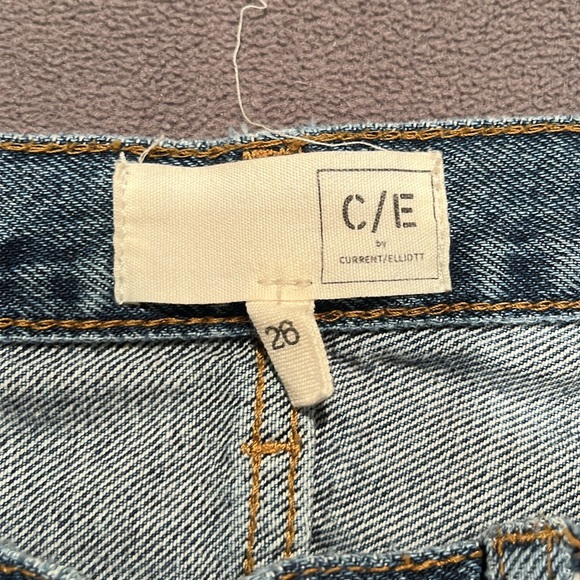 C/E by current/Elliott super wide leg jeans size 26 - Picture 3 of 3